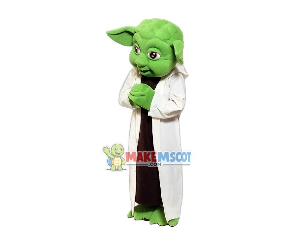 Yoda Mascot Costume Yoda Mascot Costume