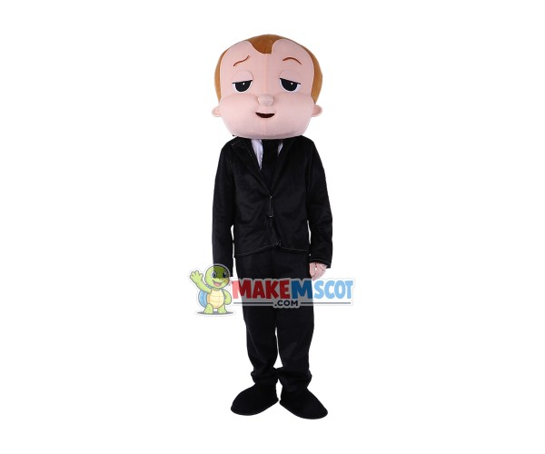 Boss Baby Mascot Costume Boss Baby Mascot Costume