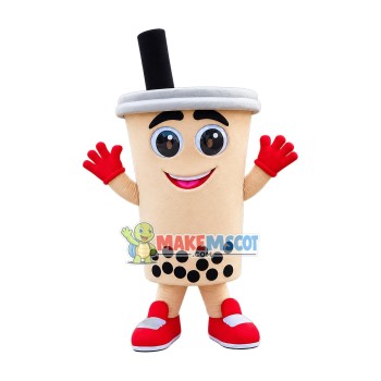 Milk Tea Mascot Costume