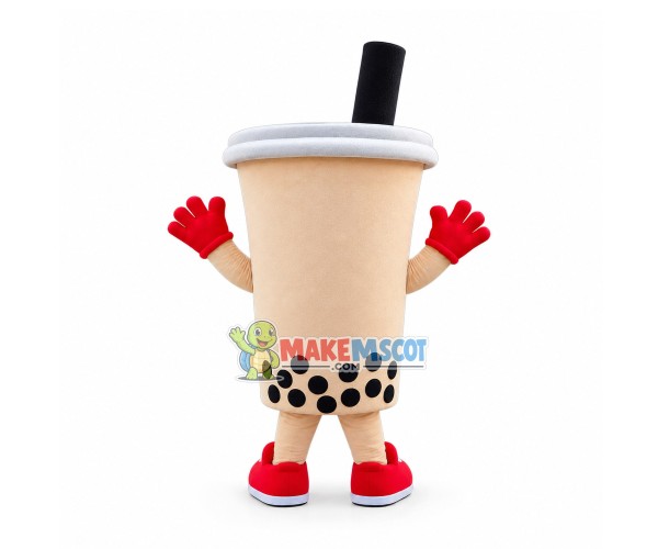 Milk Tea Mascot Costume Milk Tea Mascot Costume
