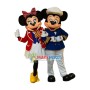 Superb Navy Mickey & Minnie Mascot Costume