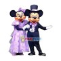 Lavender Theme Mickey & Minnie Mascot Costume