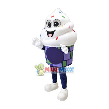 Superb Ice Cream Mascot Costume