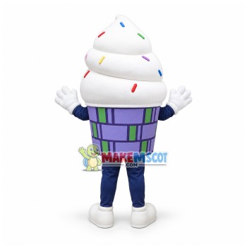 Superb Ice Cream Mascot Costume