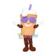 Frothy Drink Mascot Costume Frothy Drink Mascot Costume