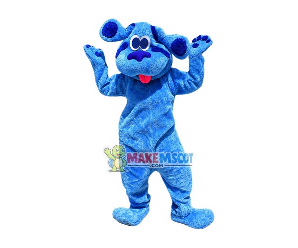 Blue Clues Dog Mascot Costume Blue Clues Dog Mascot Costume