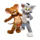 Superb Tom Cat & Jerry Mouse Mascot Costume Superb Tom Cat & Jerry Mouse Mascot Costume