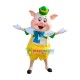Fiddler Pig Mascot Costume