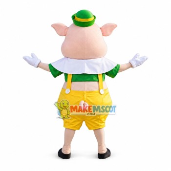 Fiddler Pig Mascot Costume Fiddler Pig Mascot Costume