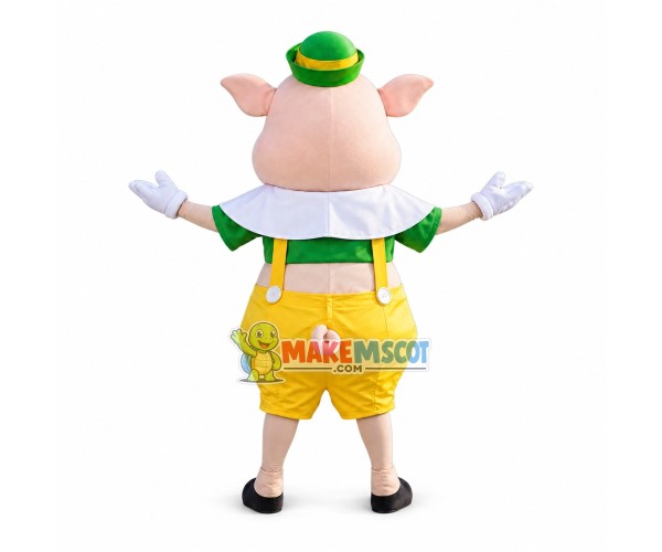 Fiddler Pig Mascot Costume