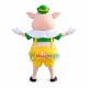 Fiddler Pig Mascot Costume