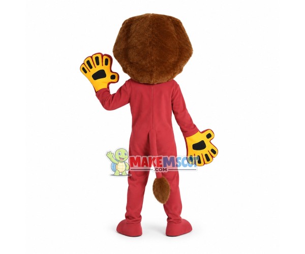 Affordable Alex the Lion Mascot Costume Affordable Alex the Lion Mascot Costume