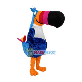 Superb Toucan Sam Mascot Costume Superb Toucan Sam Mascot Costume