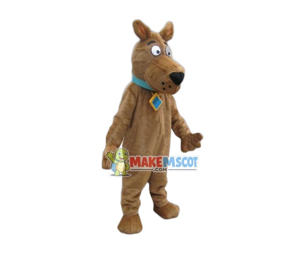 Affordable Scooby Mascot Costume Affordable Scooby Mascot Costume