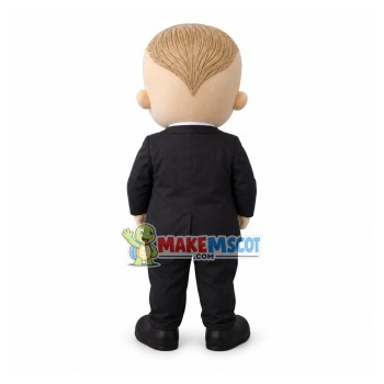 Realistic Boss Baby Mascot Costume Realistic Boss Baby Mascot Costume