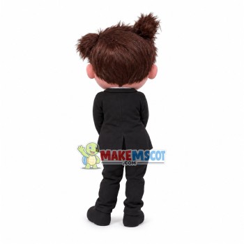Cute Boss Baby Girl Mascot Costume
