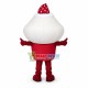 Strawberry Ice Cream Mascot Costume Strawberry Ice Cream Mascot Costume