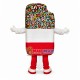 Superb Popsicle Mascot Costume Superb Popsicle Mascot Costume