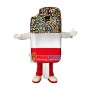 Superb Popsicle Mascot Costume