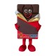 Superb Chocolate Mascot Costume Superb Chocolate Mascot Costume