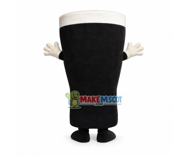 Happy Coffee Cup Mascot Costume Happy Coffee Cup Mascot Costume