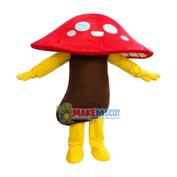 Affordable Mushroom Mascot Costume Affordable Mushroom Mascot Costume