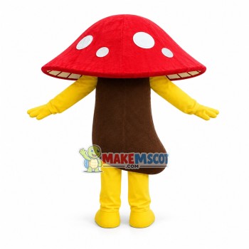 Affordable Mushroom Mascot Costume Affordable Mushroom Mascot Costume