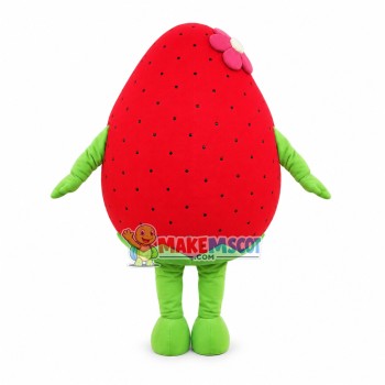 Superb Strawberry Mascot Costume