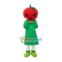 Happy Apple Girl Mascot Costume