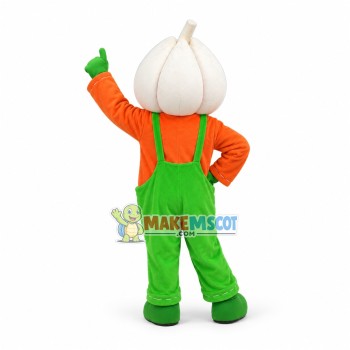 Superb Garlic Boy Mascot Costume