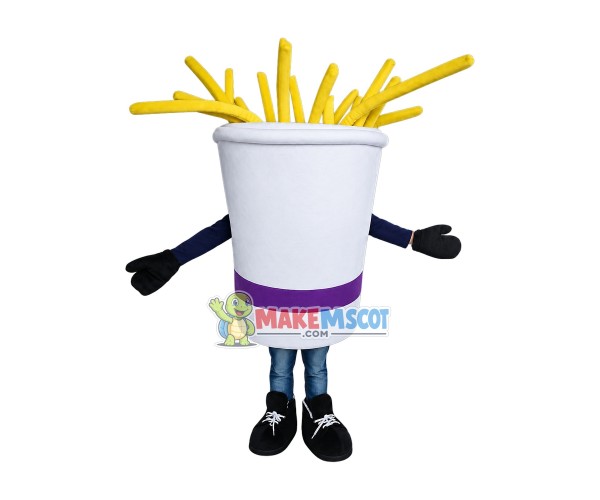 Cola Fries Mascot Costume Cola Fries Mascot Costume