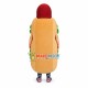 Superb Hot Dog Mascot Costume Superb Hot Dog Mascot Costume