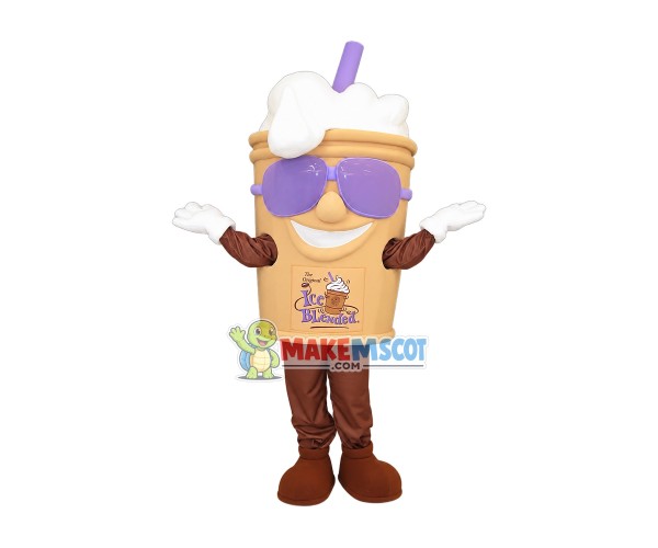 Coffee Milk Drink Mascot Costume Coffee Milk Drink Mascot Costume
