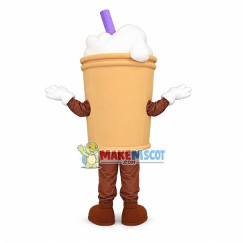 Coffee Milk Drink Mascot Costume Coffee Milk Drink Mascot Costume