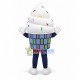 Milk Ice Cream Mascot Costume