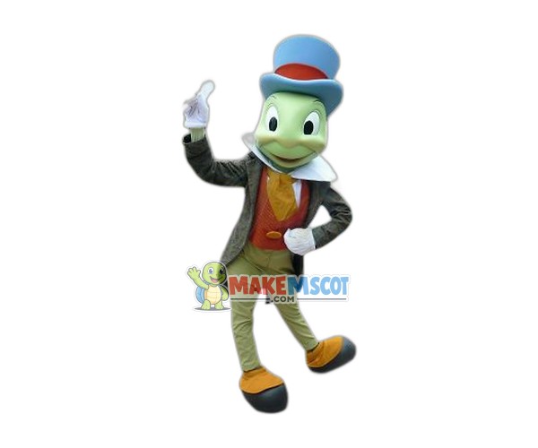 Affordable Jiminy Cricket Mascot Costume Affordable Jiminy Cricket Mascot Costume