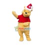Lovely Christmas Winnie the Pooh Mascot Costume