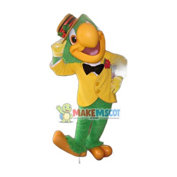 Jose Carioca Parrot Mascot Costume Jose Carioca Parrot Mascot Costume