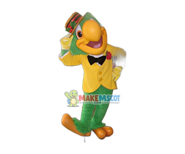 Jose Carioca Parrot Mascot Costume Jose Carioca Parrot Mascot Costume