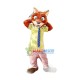 Superb Zootopia Nick Wilde Fox Mascot Costume Superb Zootopia Nick Wilde Fox Mascot Costume