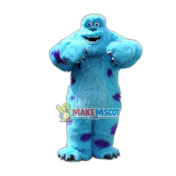 Happy James P. Sullivan Mascot Costume Happy James P. Sullivan Mascot Costume