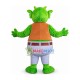 Friendly Green Monster Mascot Costume