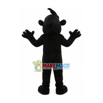 Brown Monster Mascot Costume Brown Monster Mascot Costume