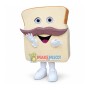 Happy Lightweight Bread Mascot Costume