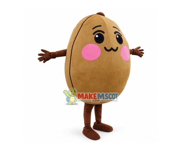 Friendly Lightweight Potato Mascot Costume Friendly Lightweight Potato Mascot Costume