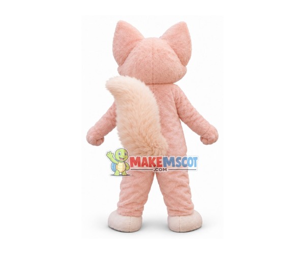 Pink Fox LinaBell Mascot Costume