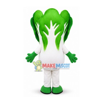 Superb Cabbage Mascot Costume Superb Cabbage Mascot Costume