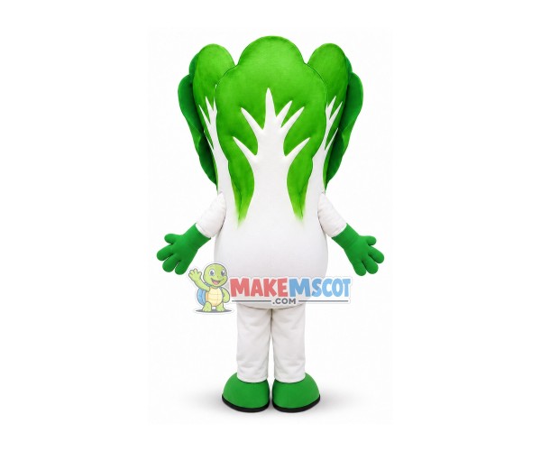 Superb Cabbage Mascot Costume Superb Cabbage Mascot Costume