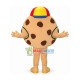 Friendly Cookie Mascot Costume Friendly Cookie Mascot Costume