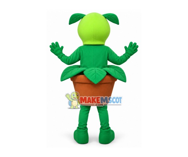 Peashooter Mascot Costume Peashooter Mascot Costume